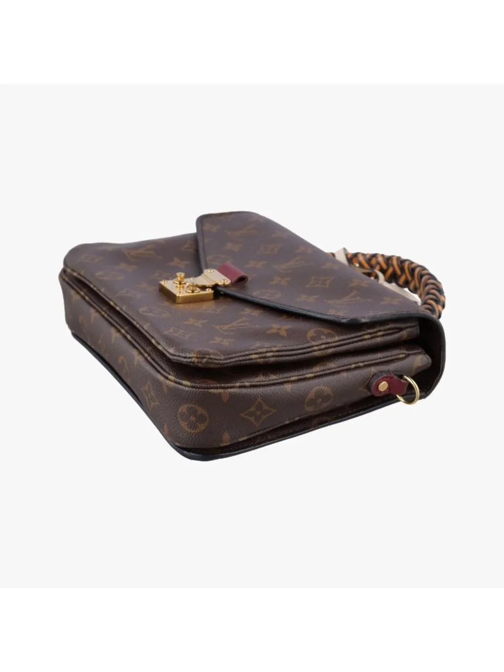 Louis Vuitton Pochette Metis Monogram Brown Canvas Handbag